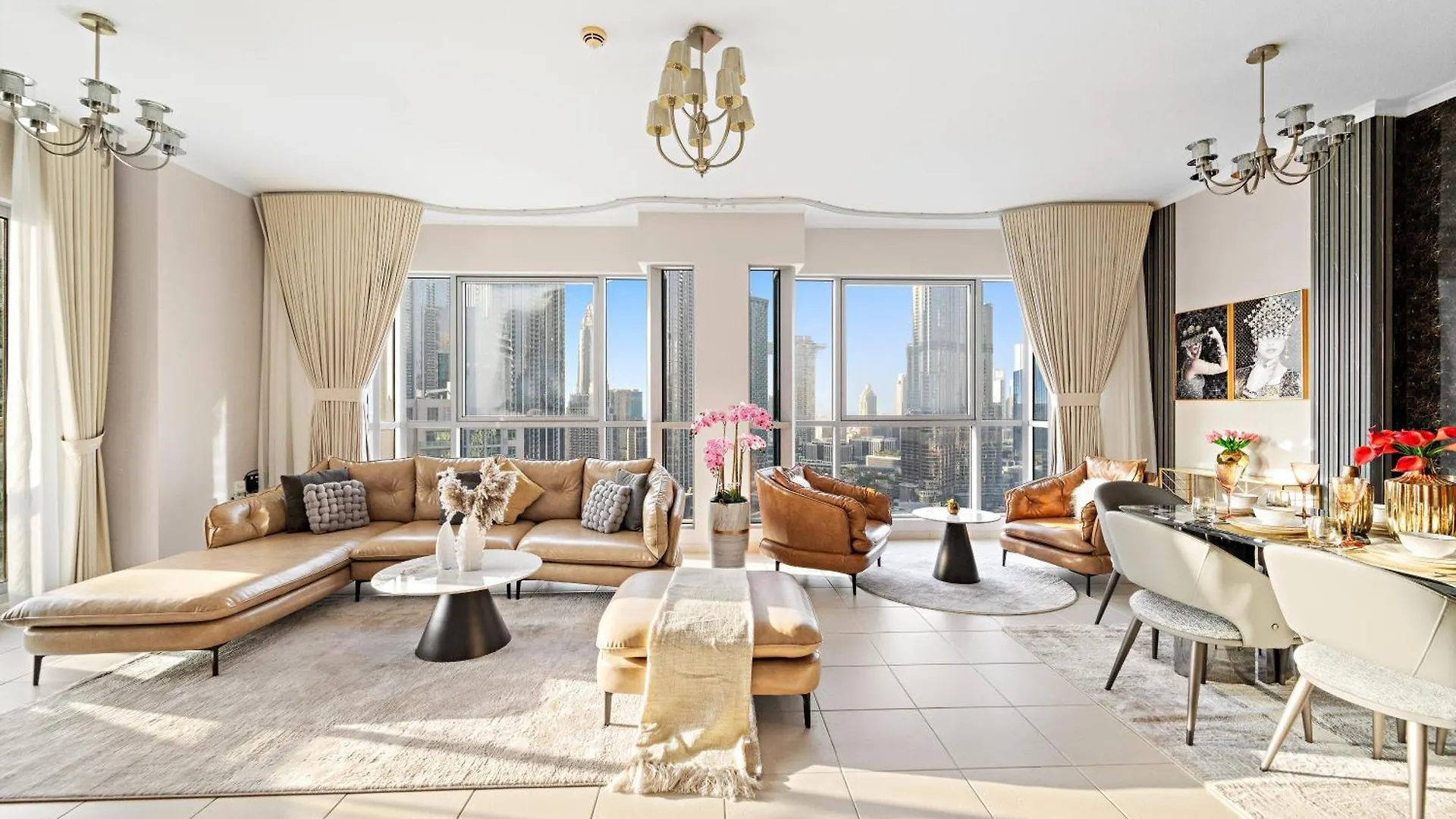 Ace Luxe, 2Br, Downtown, Burj Khalifa & Dubai Fountain View, 5 Mins Walk To Dubai Mall 0*,  Emiratos Árabes Unidos