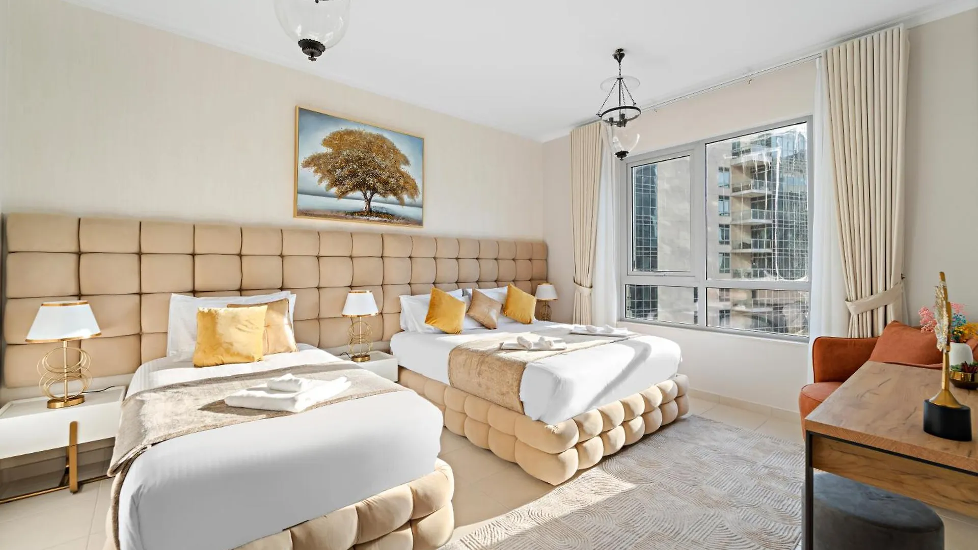 Apartment Ace Luxe, 2Br, Downtown, Burj Khalifa & Dubai Fountain View, 5 Mins Walk To Dubai Mall United Arab Emirates