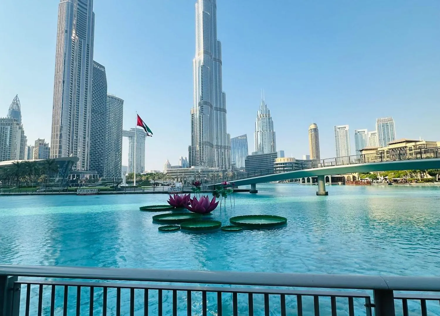 Ace Luxe, 2Br, Downtown, Burj Khalifa & Dubai Fountain View, 5 Mins Walk To Dubai Mall