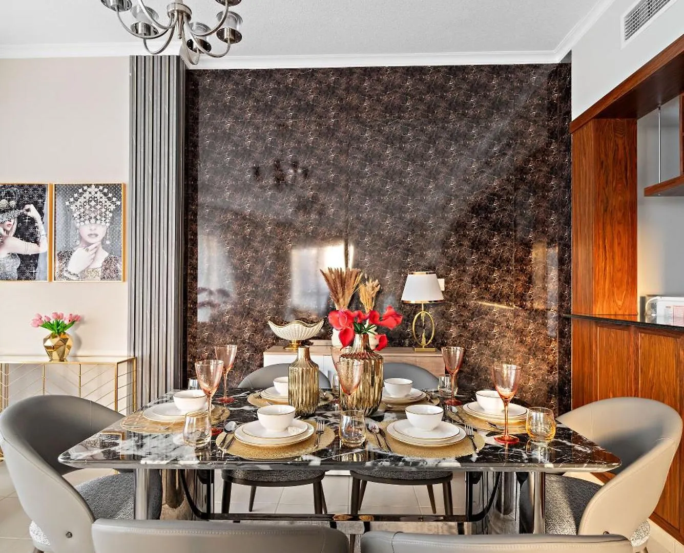 Apartment Ace Luxe, 2Br, Downtown, Burj Khalifa & Dubai Fountain View, 5 Mins Walk To Dubai Mall United Arab Emirates