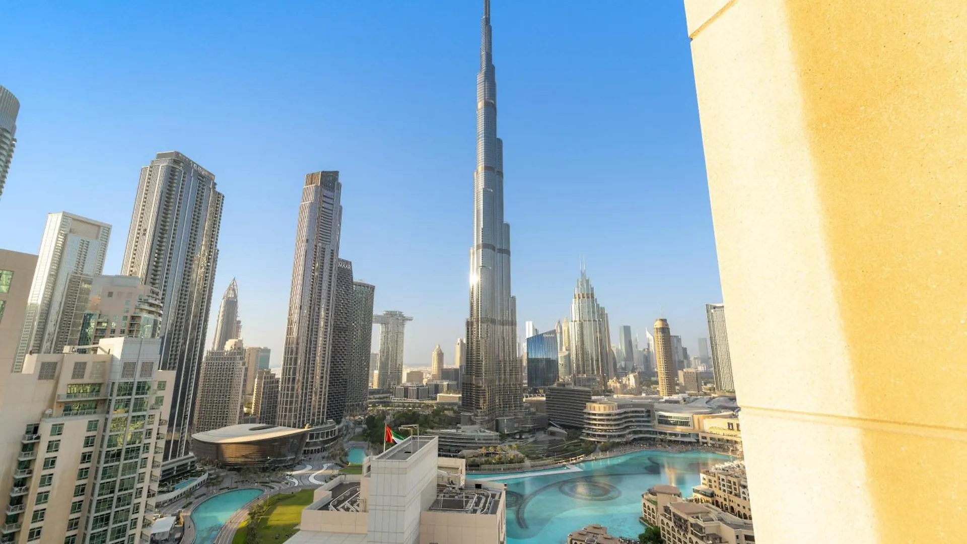 Ace Luxe, 2Br, Downtown, Burj Khalifa & Dubai Fountain View, 5 Mins Walk To Dubai Mall Apartment